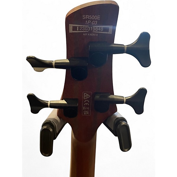 Used Ibanez SR500E AURORA BURST Electric Bass Guitar