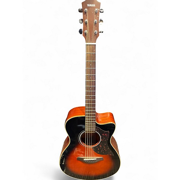 Used Yamaha AC1M Amber Acoustic Electric Guitar