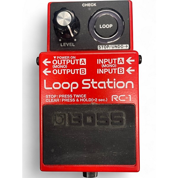 【中古】BOSS RC-1 Loop Station BOSS RC-1 Loop Station Pedal | Industry Standard Simple Looper for
