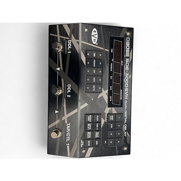 Used BOSS SDE3000 EVH Effect Pedal