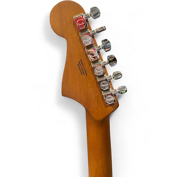 Used Fender ACOUSTISONIC STANDARD JAZZMASTER BLACK Hollow Body Electric Guitar