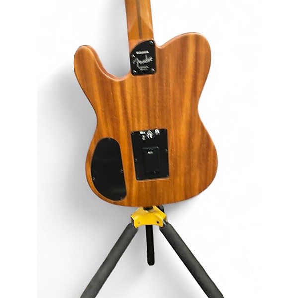 Used Fender Acoustasonic Player Telecaster Butterscotch Acoustic Electric Guitar