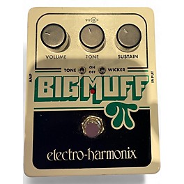Used Electro-Harmonix XO Big Muff with Tone Wicker Distortion Effect Pedal