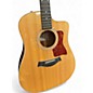 Used Taylor 210CE Natural Acoustic Electric Guitar