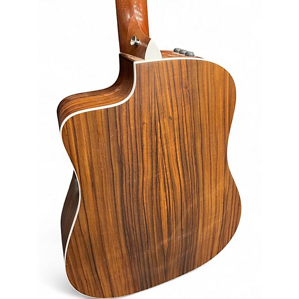 Used Taylor 210CE Natural Acoustic Electric Guitar