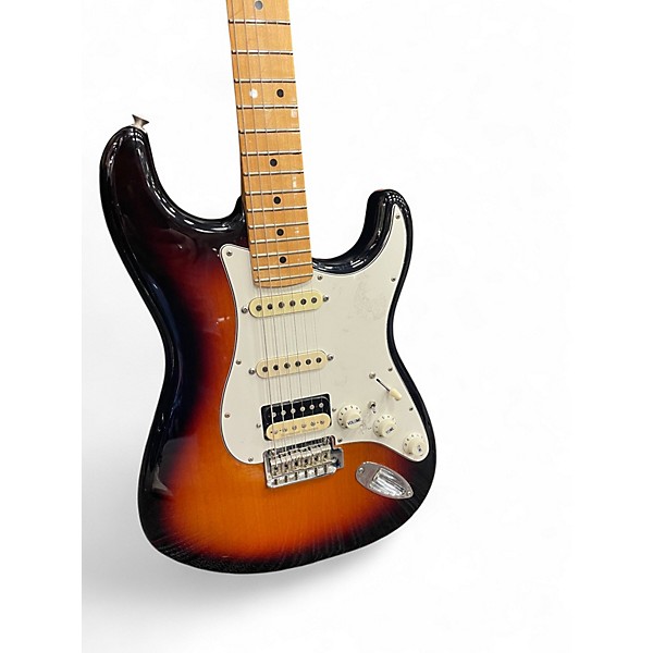 Used 2020 Fender Player Stratocaster HSS 3 Tone Sunburst Solid Body Electric Guitar