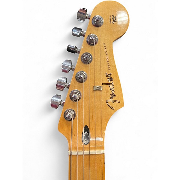 Used 2020 Fender Player Stratocaster HSS 3 Tone Sunburst Solid Body Electric Guitar