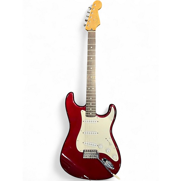 Used Fender Standard Stratocaster Red Solid Body Electric Guitar