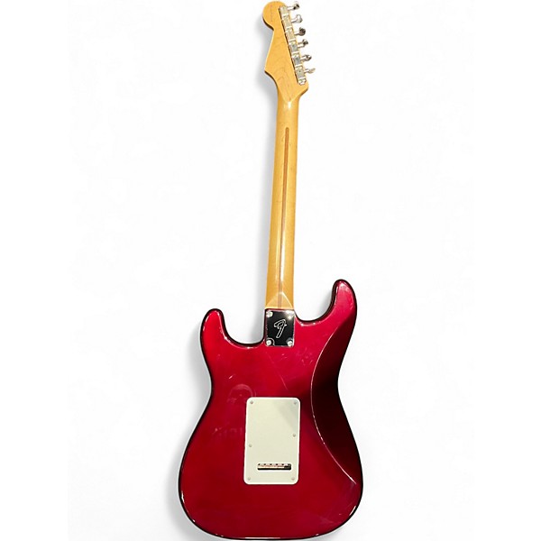 Used Fender Standard Stratocaster Red Solid Body Electric Guitar