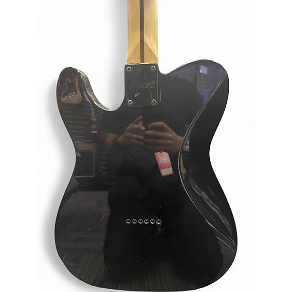 Used Squier Affinity Telecaster Black Solid Body Electric Guitar