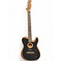 Used Fender Acoustasonic Player Telecaster BRUSHED BLACK Acoustic Electric Guitar thumbnail