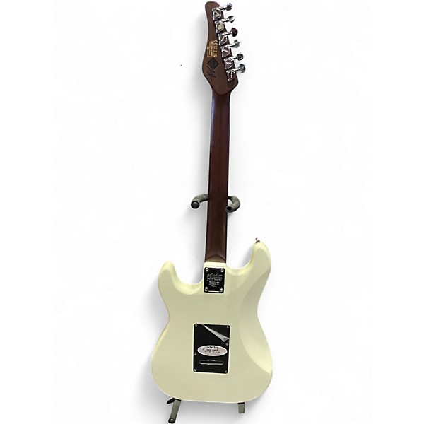 Used Schecter Guitar Research NICK JOHNSON Arctic White Solid Body Electric Guitar