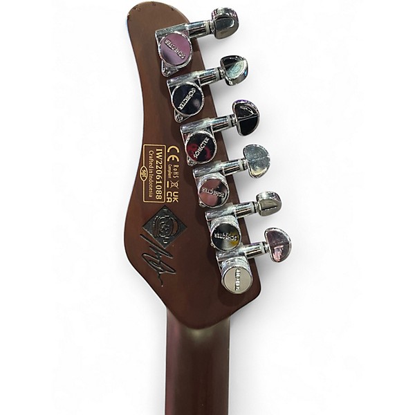 Used Schecter Guitar Research NICK JOHNSON Arctic White Solid Body Electric Guitar