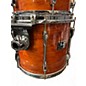 Used Pearl 3 Piece Export Orange Drum Kit