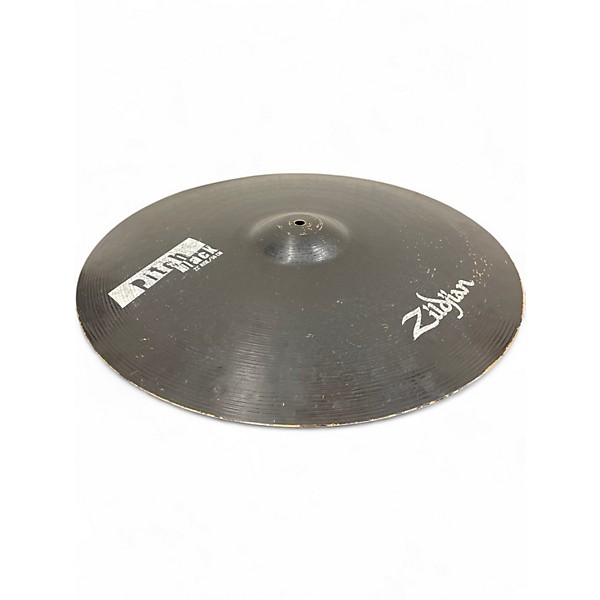 Used Zildjian 22in Pitch Black Ride Cymbal