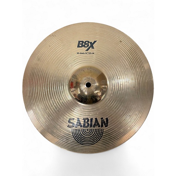 Used SABIAN 14in B8 Hi Hat Pair Cymbal