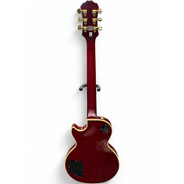 Used Epiphone Les Paul Custom Prophecy Plus Orange Solid Body Electric Guitar