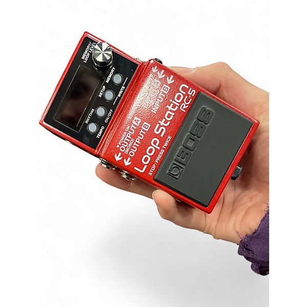 Used BOSS RC5 Loop Station Pedal