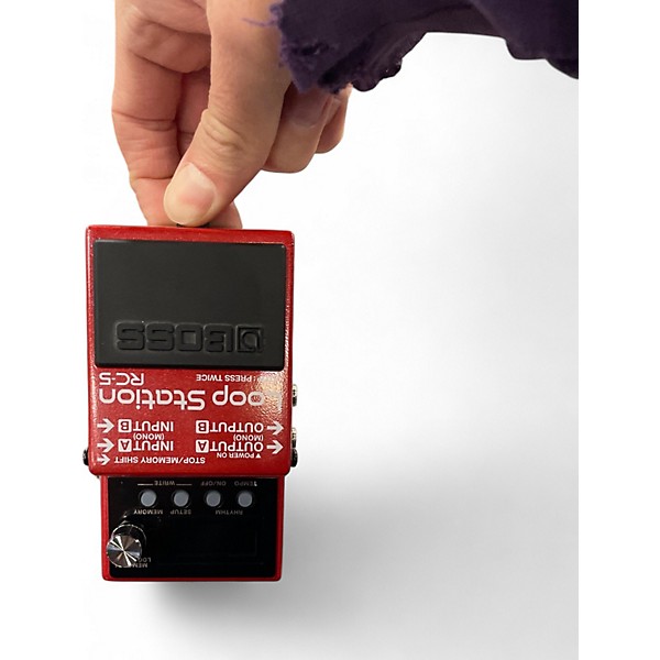 Used BOSS RC5 Loop Station Pedal