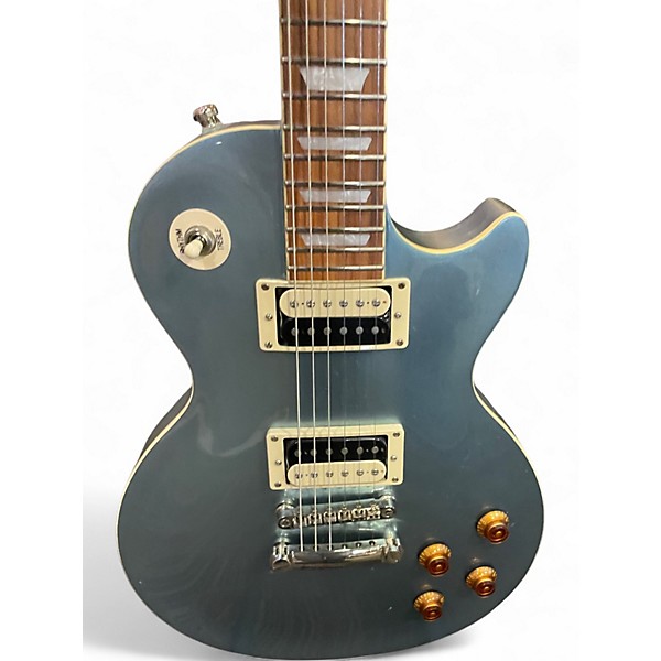 Used Epiphone Les Paul Traditional PRO III Pelham Blue Solid Body Electric Guitar