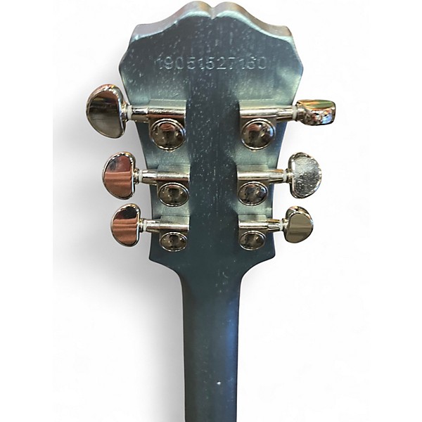 Used Epiphone Les Paul Traditional PRO III Pelham Blue Solid Body Electric Guitar