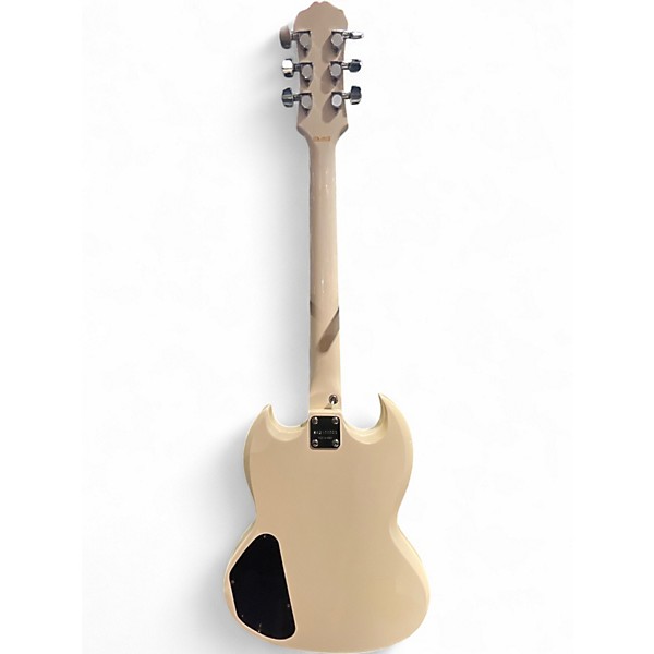 Used Epiphone G-310 Made in Korea White Solid Body Electric Guitar