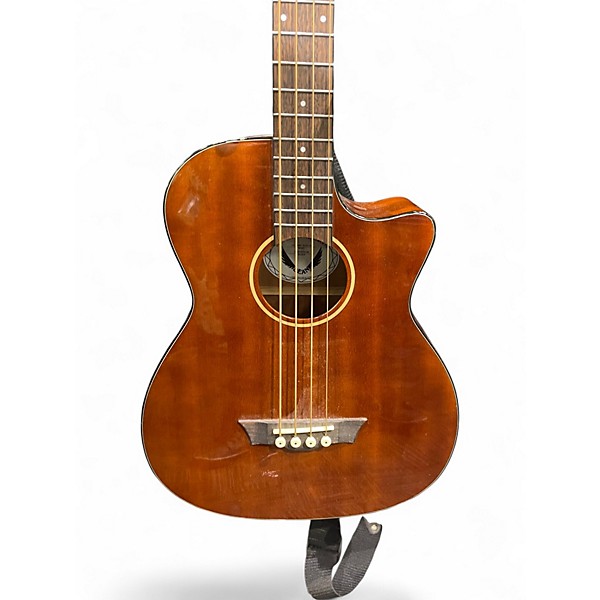 Used Dean AXEABC MAHOGANY Acoustic Bass Guitar