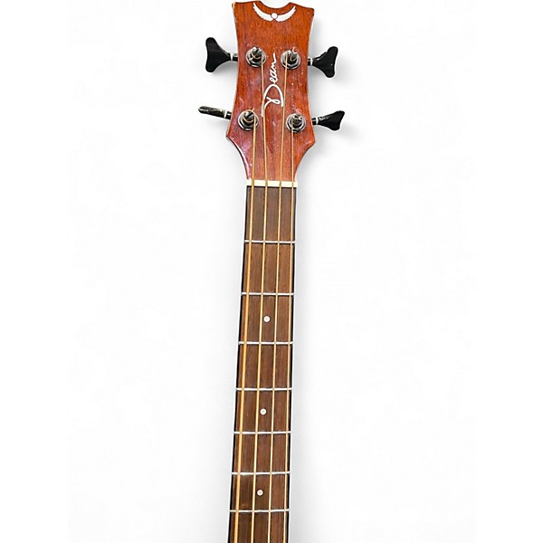 Used Dean AXEABC MAHOGANY Acoustic Bass Guitar