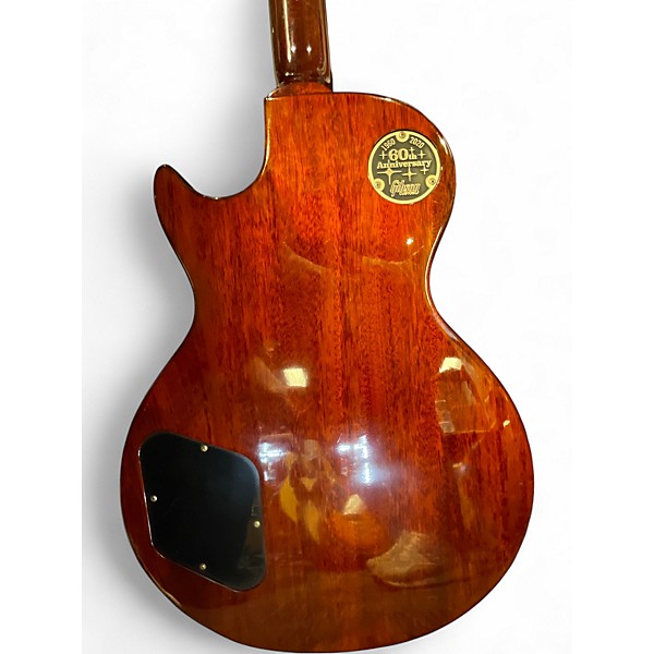 Used Gibson 60th Anniversary Wildwood 1960 Les Paul Standard Sunburst Solid Body Electric Guitar