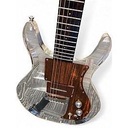 Vintage 1970 Dan Armstrong Ampeg Lucite Clear Solid Body Electric Guitar