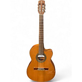 Used Alvarez AC65HCE Natural Classical Acoustic Electric Guitar
