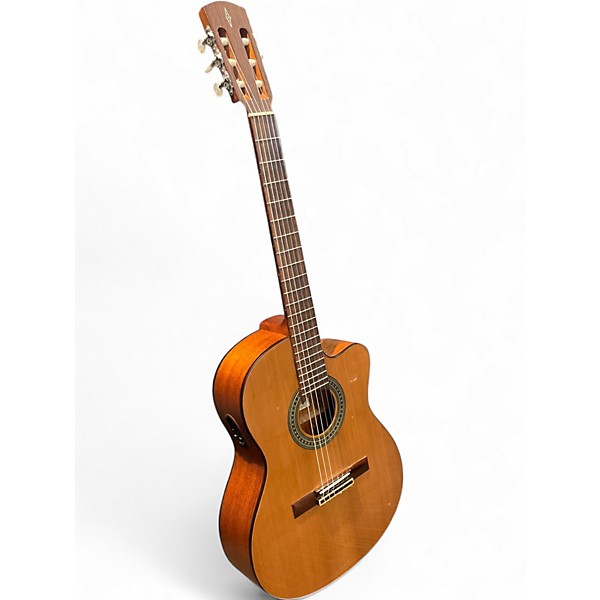 Used Alvarez AC65HCE Natural Classical Acoustic Electric Guitar