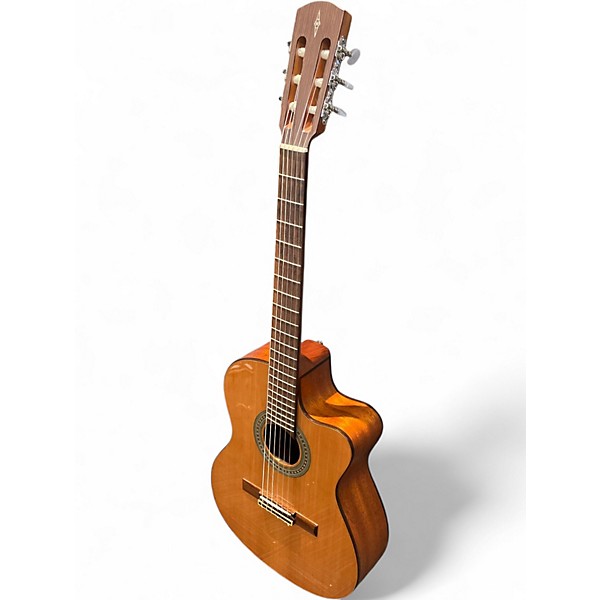 Used Alvarez AC65HCE Natural Classical Acoustic Electric Guitar