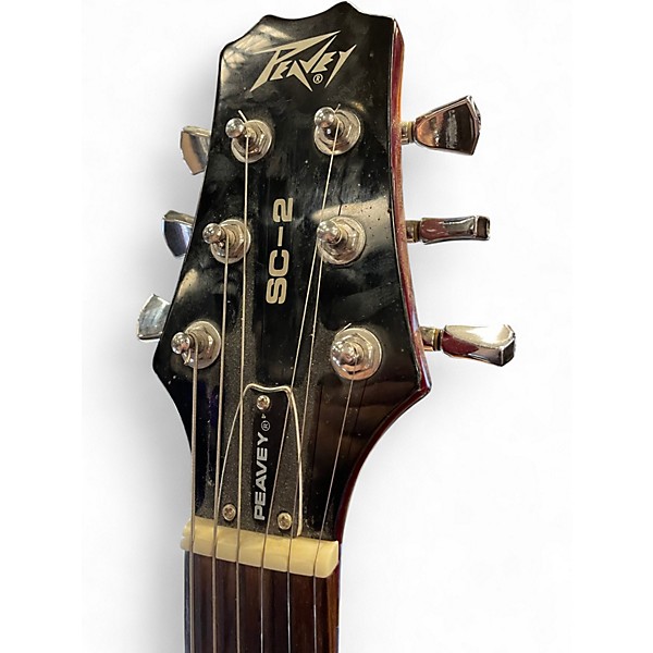 Used Peavey SC-2 2 Tone Sunburst Solid Body Electric Guitar