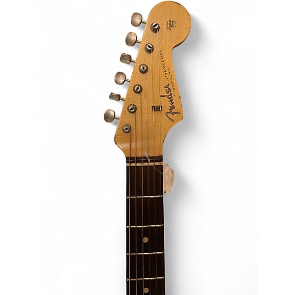 Used 2021 Fender 1962 Custom Shop Stratocaster Heavy Relic Ice Blue Metallic Solid Body Electric Guitar