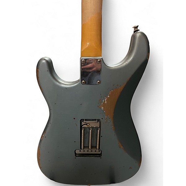 Used 2021 Fender 1962 Custom Shop Stratocaster Heavy Relic Ice Blue Metallic Solid Body Electric Guitar