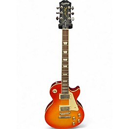 Used Epiphone Les Paul Standard Cherry Sunburst Solid Body Electric Guitar