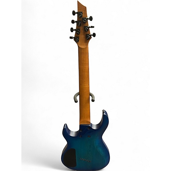 Used Kiesel Aries 7 String Multiscale Blue Solid Body Electric Guitar