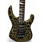 Used Jackson X Series SL3X DX Crackle Soloist Yellow Crackle Solid Body Electric Guitar