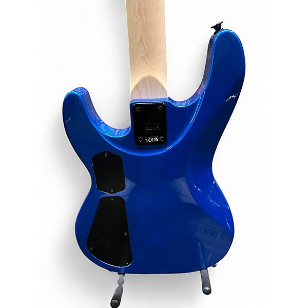 Used Jackson JS3 Concert Metallic Blue Electric Bass Guitar