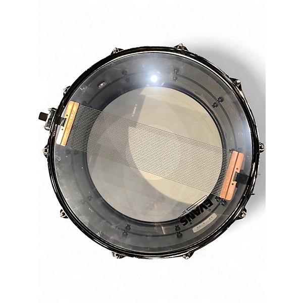 Used TAMA 14in SLP sound lab project 14x8 big black steel Black Drum