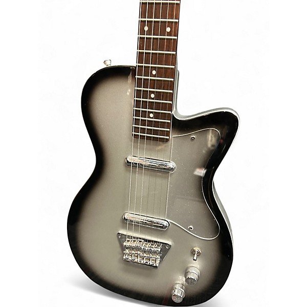 Used Silvertone 1303/U2 Reissue Silverburst Solid Body Electric Guitar