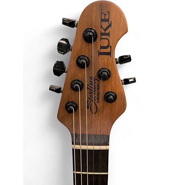 Used Sterling by Music Man LK100 PURPLE SPARKLE Solid Body Electric Guitar