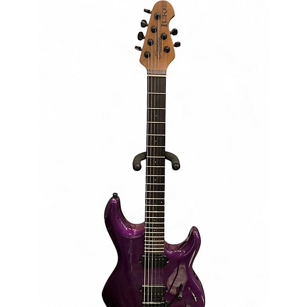Used Sterling by Music Man LK100 PURPLE SPARKLE Solid Body Electric Guitar