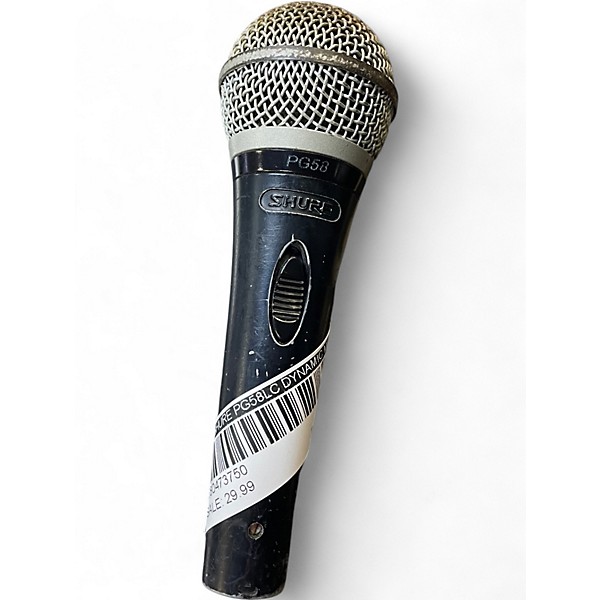Used Shure PG58LC Dynamic Microphone