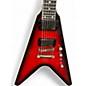 Used Epiphone Dave Mustaine Flying V aged dark red burst Solid Body Electric Guitar