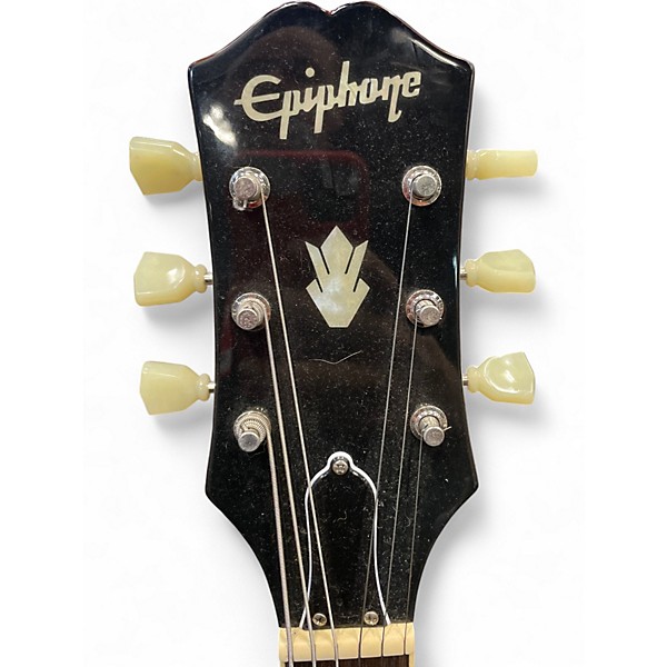Used Epiphone ES-335 Vintage Sunburst Hollow Body Electric Guitar