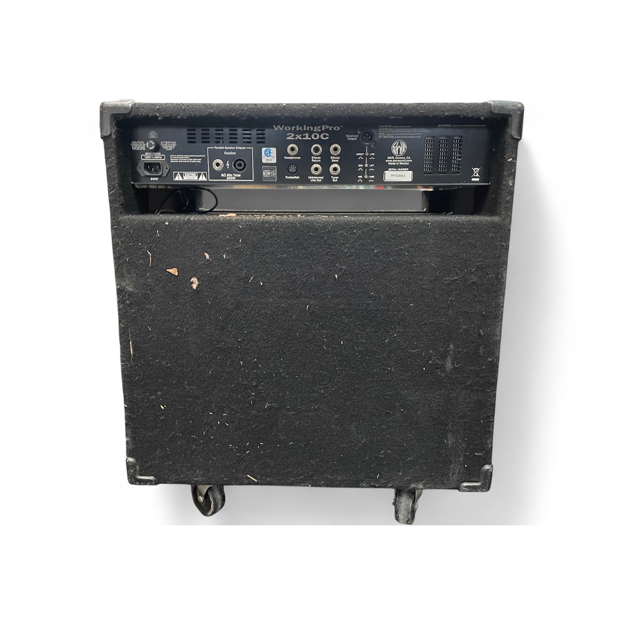 Used SWR WorkingPro 2x10C Bass Combo Amp | Guitar Center