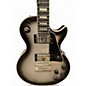 Used Epiphone Les Paul Custom Black and Silver Solid Body Electric Guitar