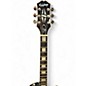 Used Epiphone Les Paul Custom Black and Silver Solid Body Electric Guitar